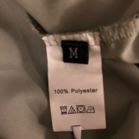 EcoWish Green Patterned Dress size M - Picture 7 of 8